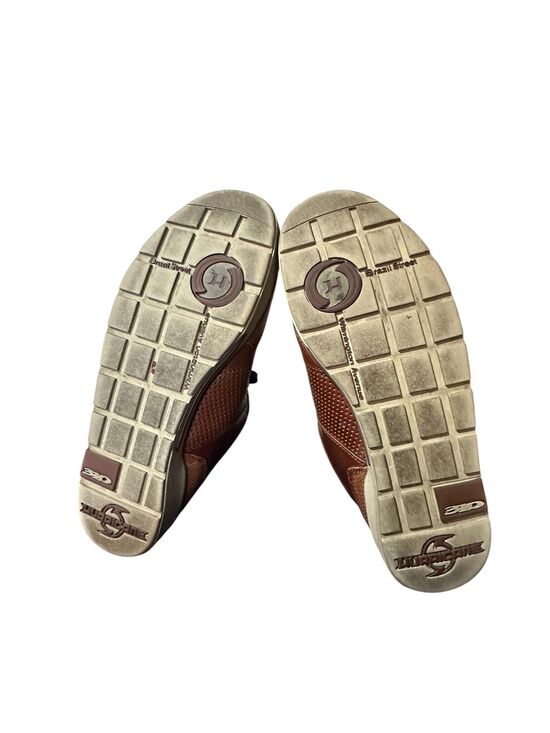 Vintage 2005 Hurricane 310 Motoring Shoes Size 13 Snake Pattern Tan \